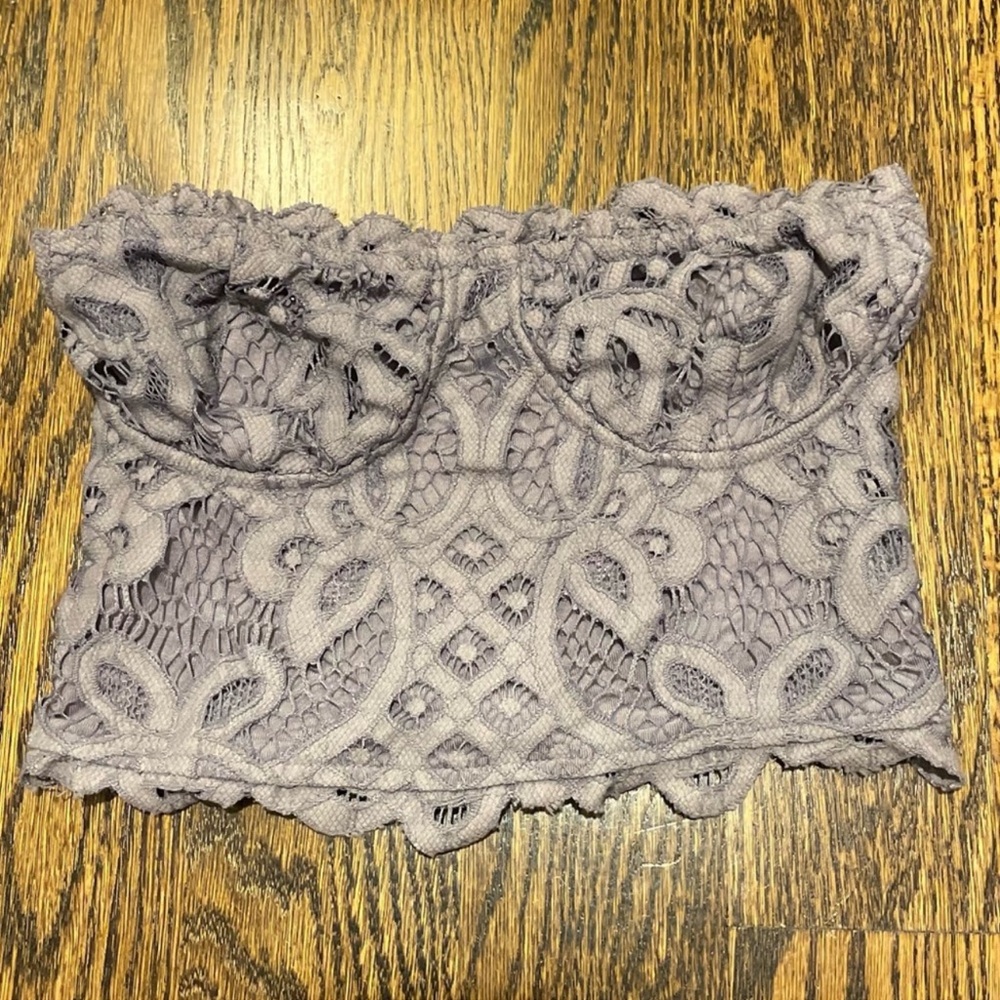 Free People Lace Tube Top XS